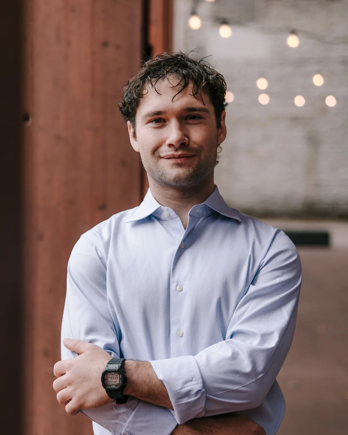 Portrait of Dominic Taylor, co-founder of StreetVision